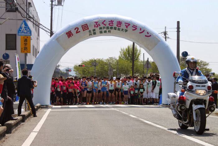 ふくさきマラソンに、福伸走友会メンバーが９名参加しました！