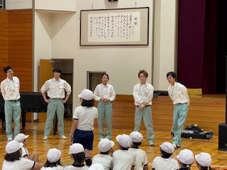 ワークショップ　in 　加西市立下里小学校